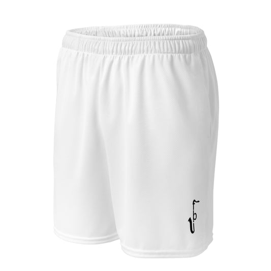Unisex mesh shorts - Black Logo