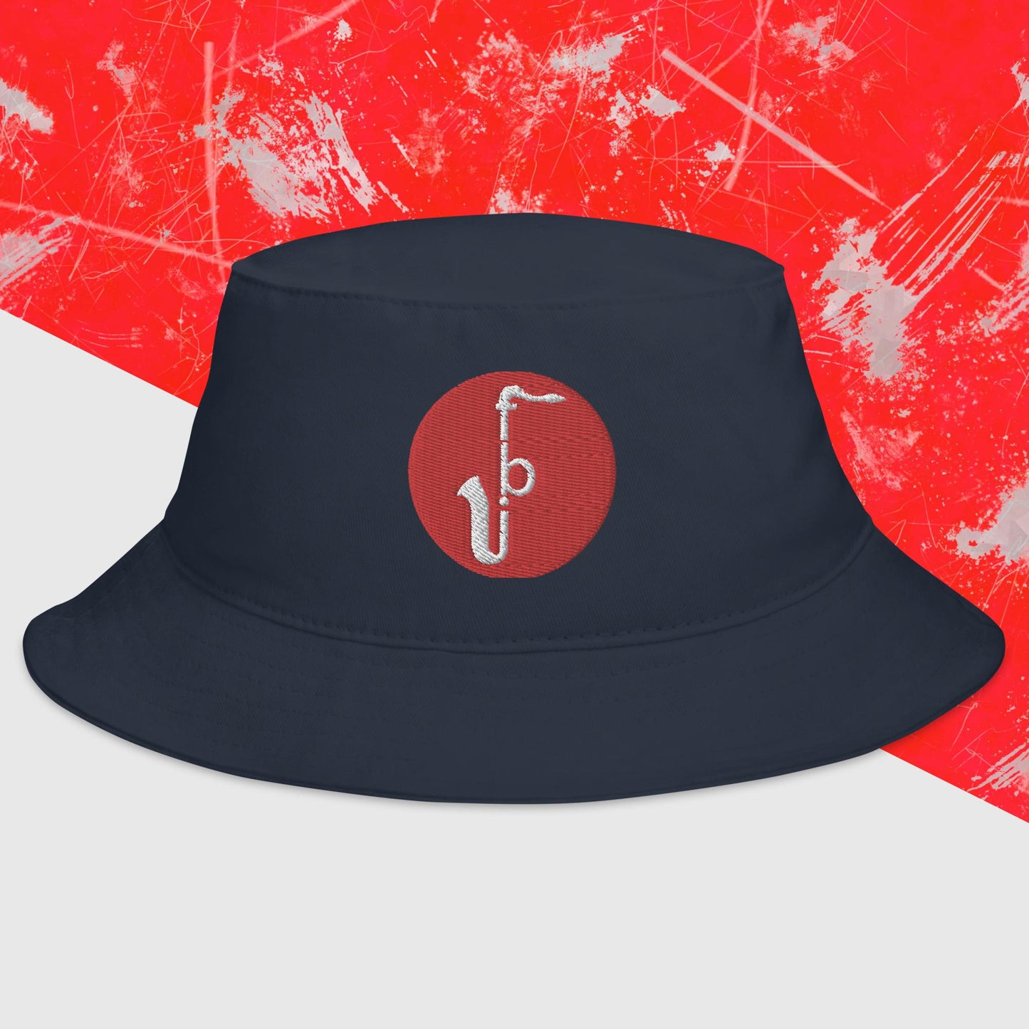 Bucket Hat -Red Logo