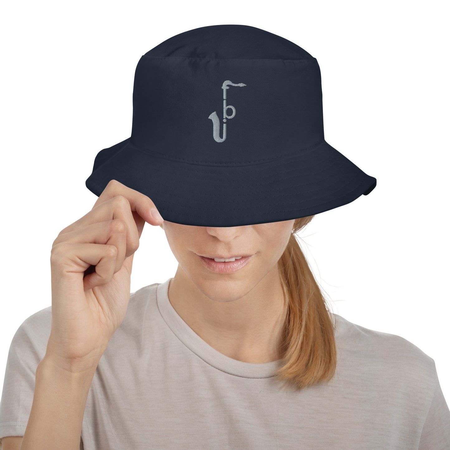 Bucket Hat - Grey Logo