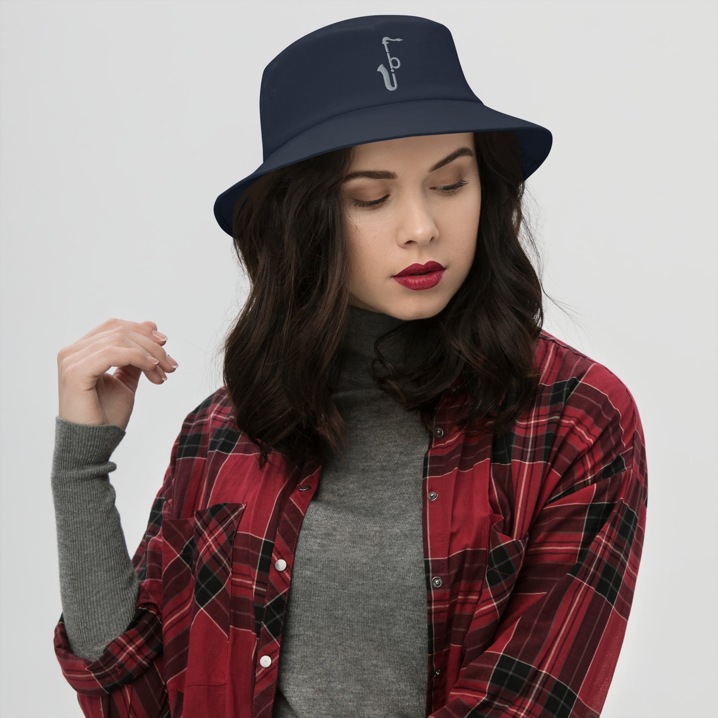 Bucket Hat - Grey Logo