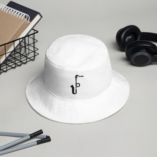 Bucket Hat-Black Logo